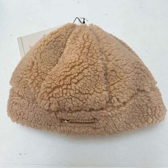Madhappy Columbia Sherpa Beanie Small / Medium Unisex Camel NEW - Picture 3 of 10